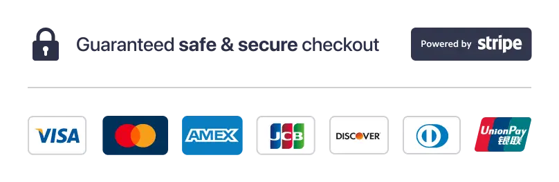 Secure payment with Stripe